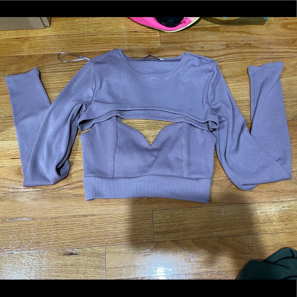 Zara two piece top